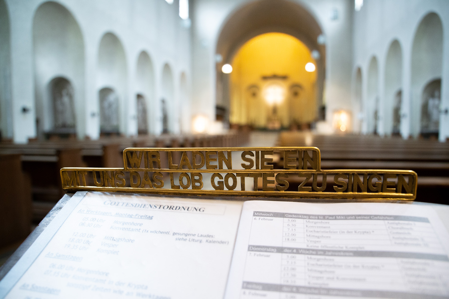 Der Musikverein Volkach gestaltet am 7. Dezember den Gottesdienst mit