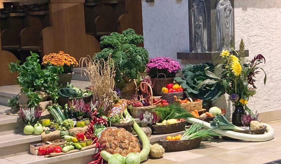 Grund zum Danken: Erntedankfest 2025