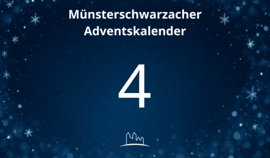 Das vierte Türchen des Münsterschwarzacher Adventskalenders