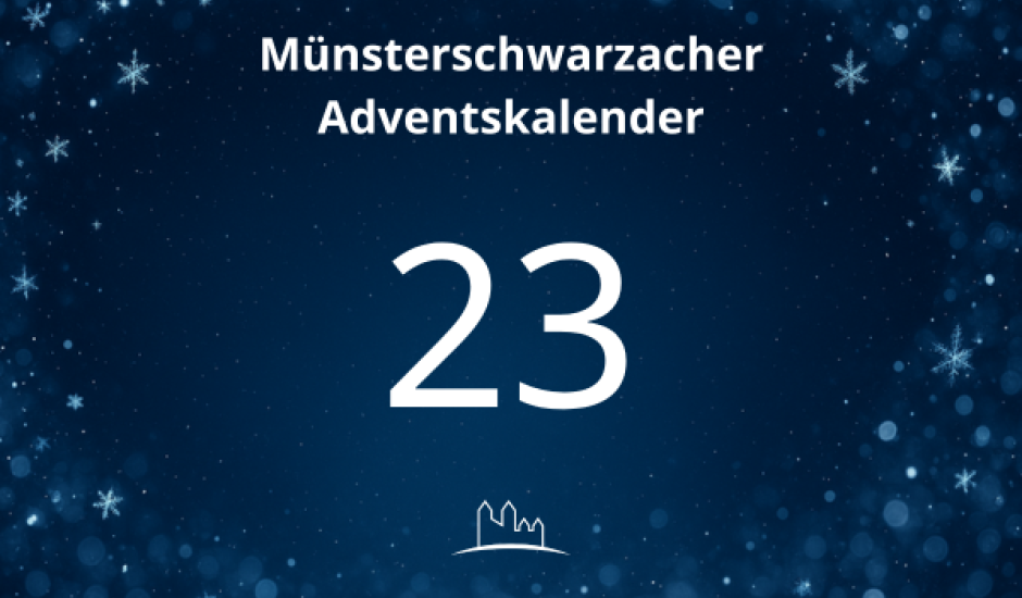 Das 23. Türchen des Münsterschwarzacher Adventskalenders