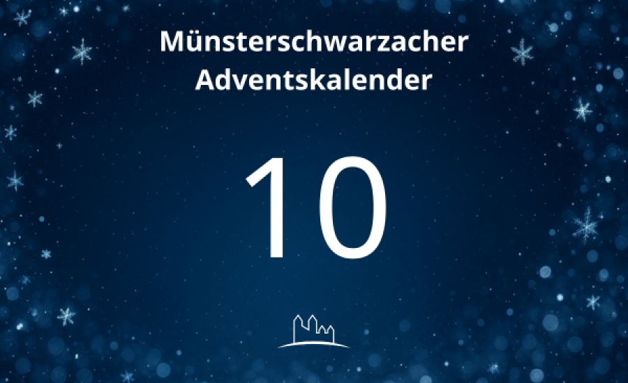 Das zehnte Türchen des Münsterschwarzacher Adventskalenders