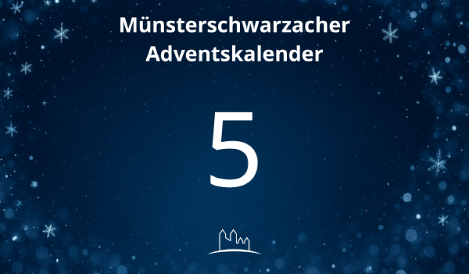 Das fünfte Türchen des Münsterschwarzacher Adventskalenders