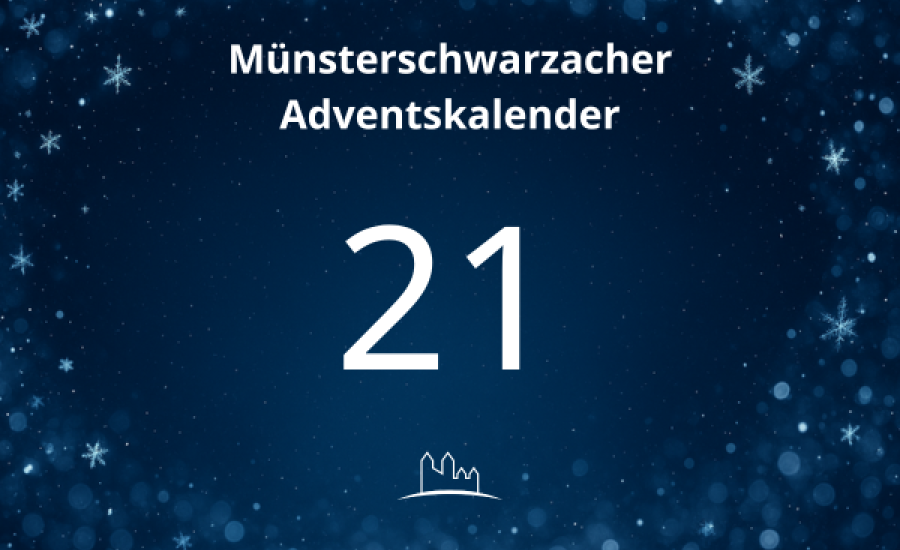 Das 21. Türchen des Münsterschwarzacher Adventskalenders
