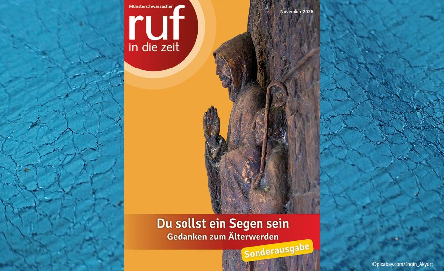 Titelseite des RUF vor blauem Hintergrund