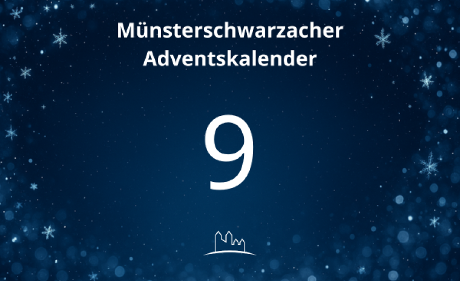 Das neunte Türchen des Münsterschwarzacher Adventskalenders