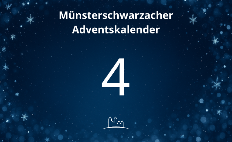 Das vierte Türchen des Münsterschwarzacher Adventskalenders