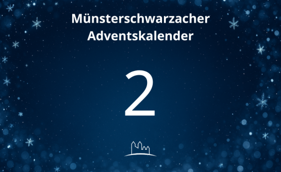 Das zweite Türchen des Münsterschwarzacher Adventskalenders