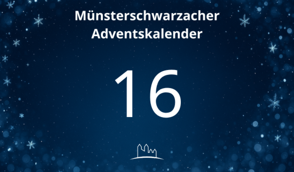 Das 16. Türchen des Münsterschwarzacher Adventskalenders