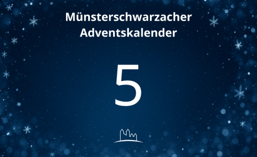 Das fünfte Türchen des Münsterschwarzacher Adventskalenders