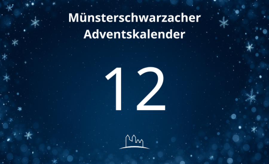 Das zwölfte Türchen des Münsterschwarzacher Adventskalenders