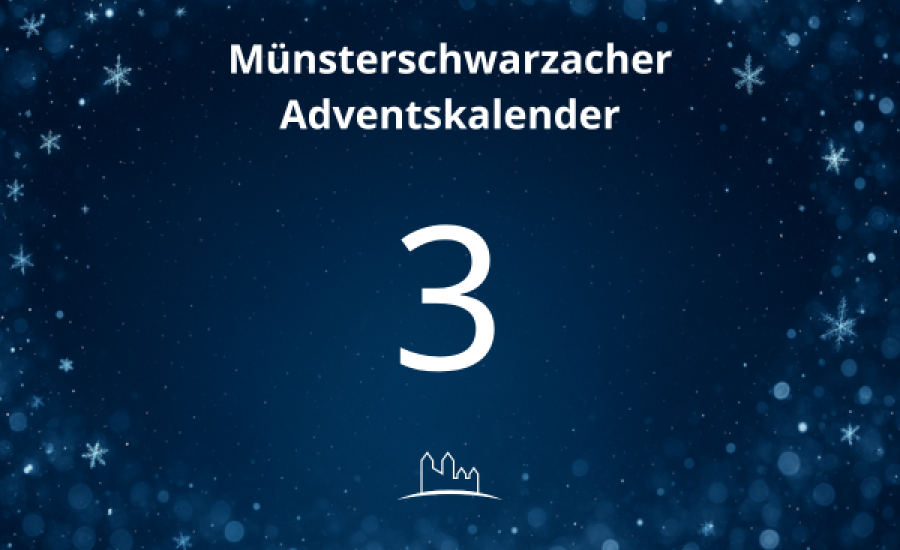 Das dritte Türchen des Münsterschwarzacher Adventskalenders