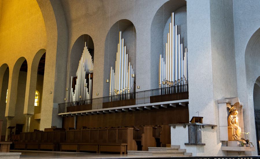 Orgel in der Abteikirche Münsterschwarzach