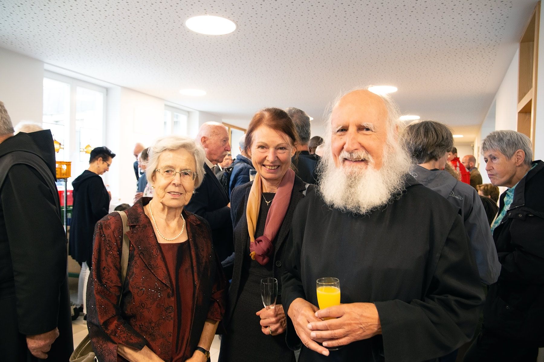 Kirchweihfest und Jubiläen 2025, Empfang