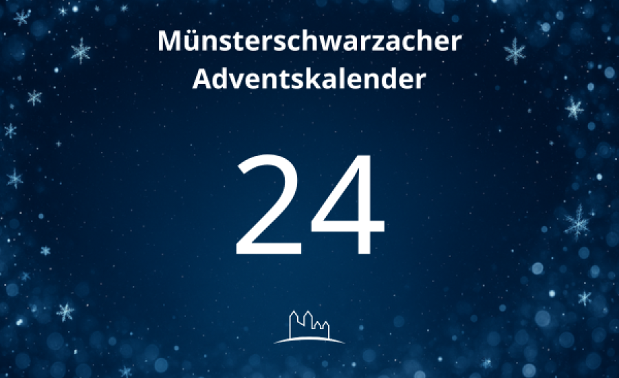Das 24. Türchen des Münsterschwarzacher Adventskalenders