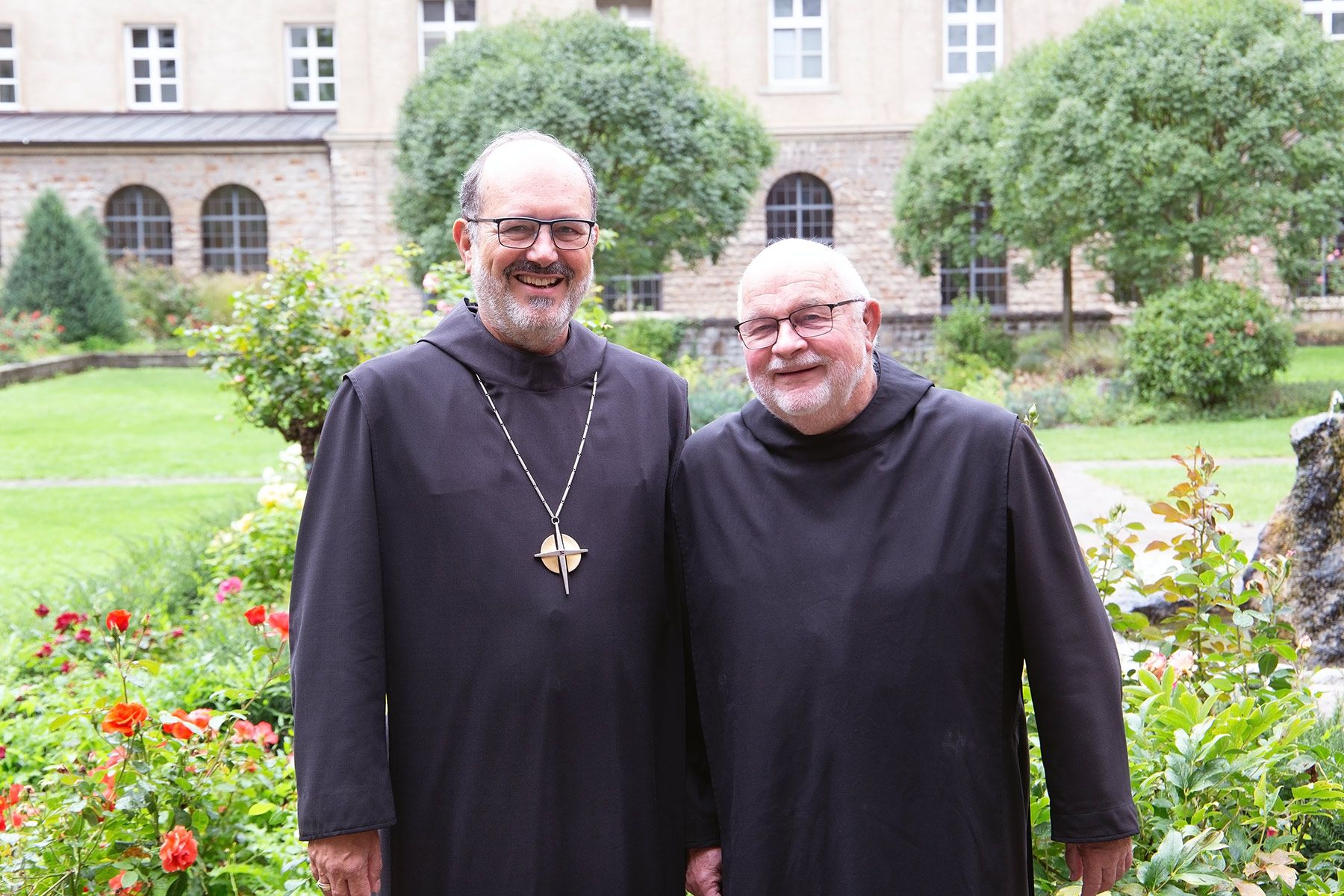 Kirchweihfest und Jubiläen 2025, Abt Michael und Br. Thomas-Morus