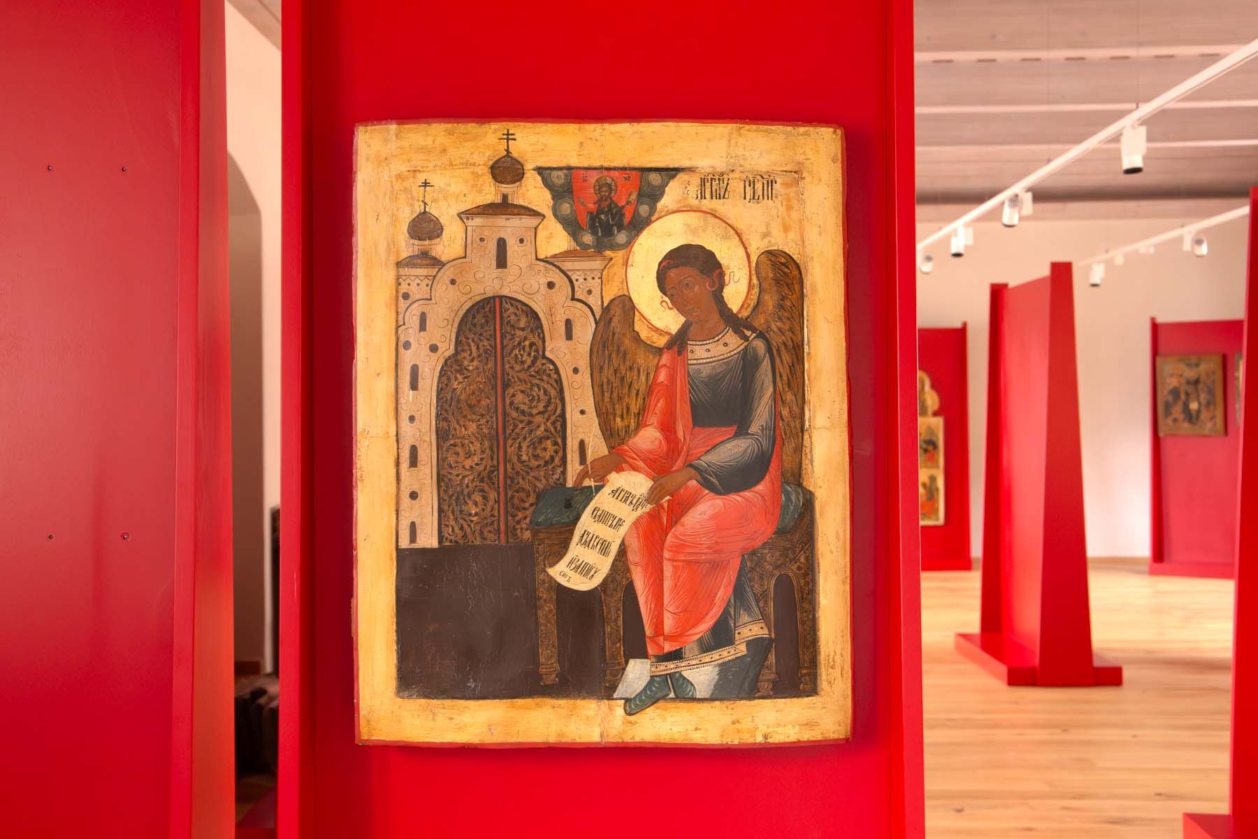 Blick in die Ikonenkapelle