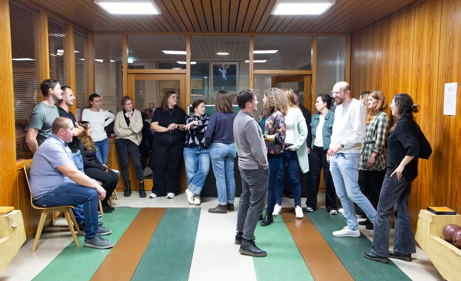 Mitarbeitendenevent auf der Kegelbahn