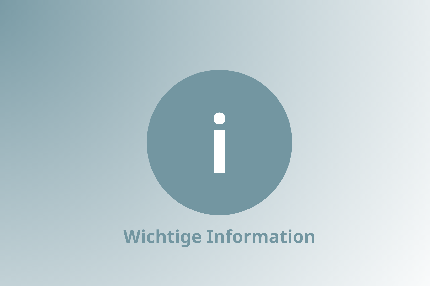 Bild mit einem Ausrufezeichen