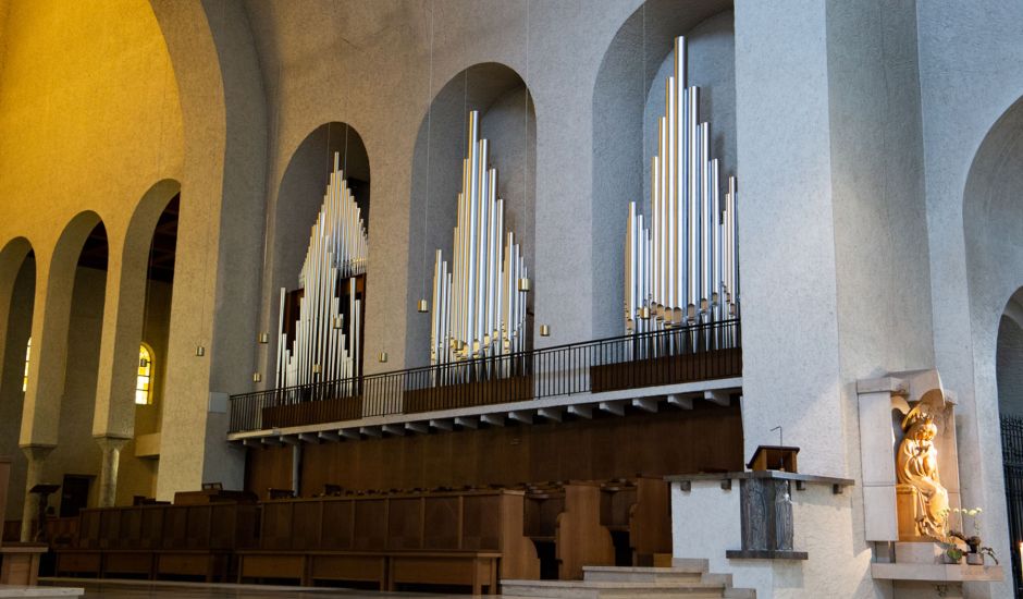 Orgel in der Abteikirche Münsterschwarzach