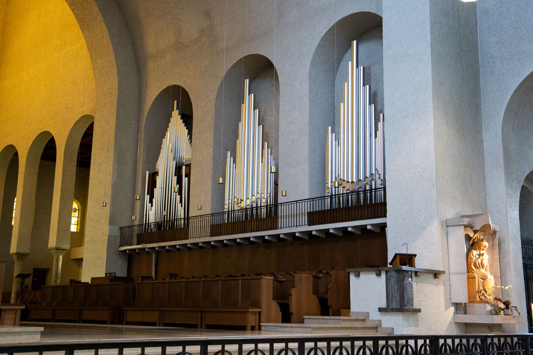 Orgel in der Abteikirche Münsterschwarzach